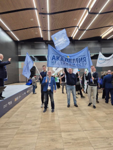 на параде на параде