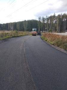 дорога заасфальтирована