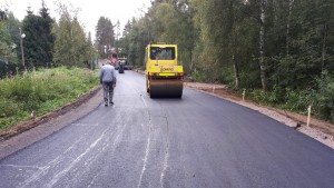 дорога заасфальтирована