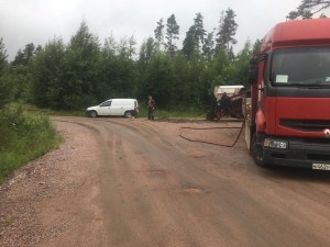 прокладка газопровода
