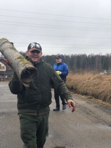 субботник в коттеджном поселке