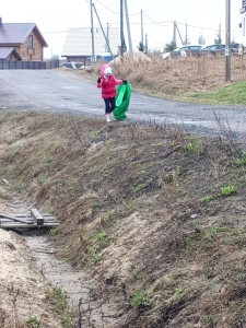субботник в коттеджном поселке