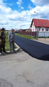 асфальтирование дорог в коттеджном поселке Солнечное асфальтирование дорог в коттеджном поселке Солнечное