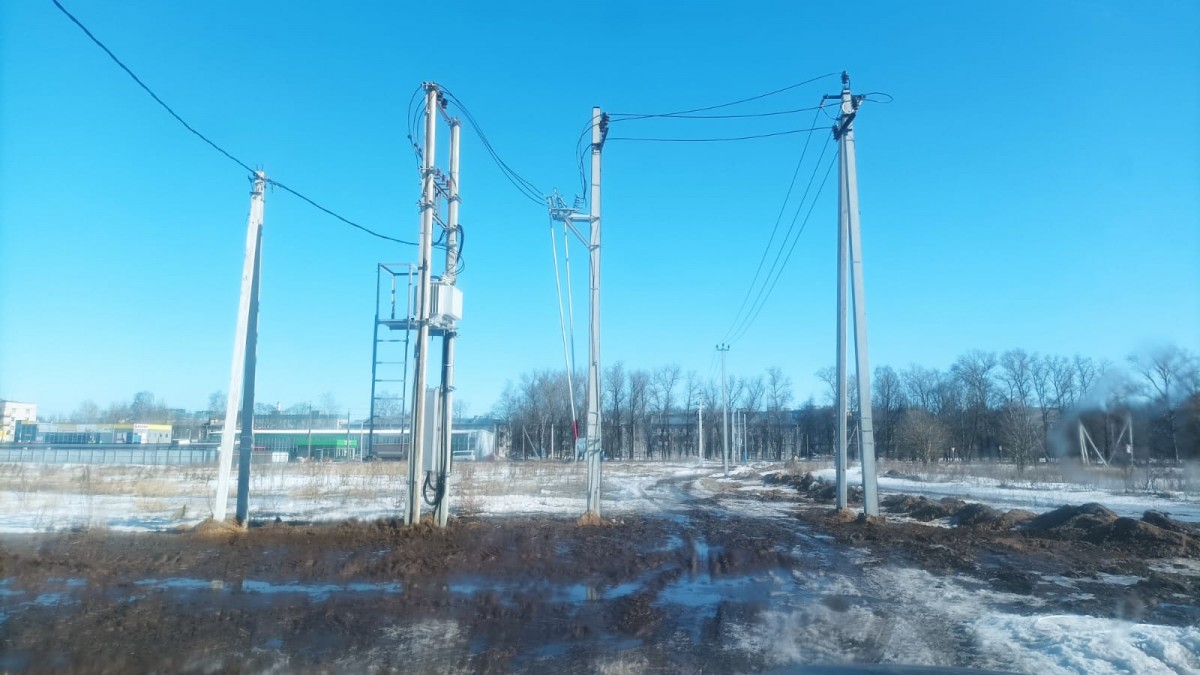 электричество в 3 очереди Разметелево
