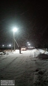 наружное освещение в Разметелево