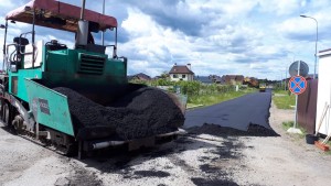 асфальтирование дорог в коттеджном поселке Солнечное асфальтирование дорог в коттеджном поселке Солнечное