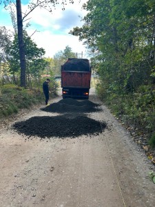 укладка асфальтовой крошки укладка асфальтовой крошки