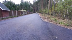 дорога заасфальтирована